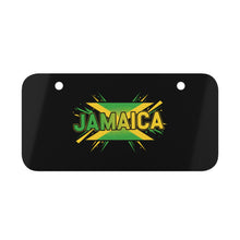 Load image into Gallery viewer, Jamaica Mini License Plate — Reggae Flag Souvenir Car Tag