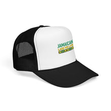 Load image into Gallery viewer, Jamaican Land We Love Embroidered Trucker Hat