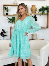Load image into Gallery viewer, Layla V-Neck Long Sleeve Dress