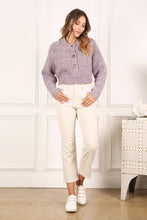 Load image into Gallery viewer, Melange multicolor sweater top