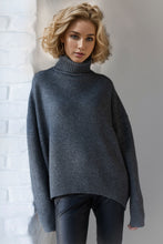 Load image into Gallery viewer, Cassie Dropped Shoulder Sweater