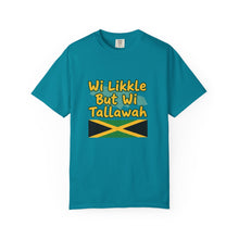 Load image into Gallery viewer, Jamaican Pride T-Shirt – "Wi Likkle But Wi Tallawah" Graphic Tee