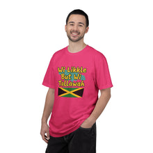 Load image into Gallery viewer, "Wi Likkle But Wi Tallawah" Jamaican Flag T-Shirt