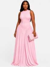 Load image into Gallery viewer, Tanya Sleeveless O-Neck Maxi Dress