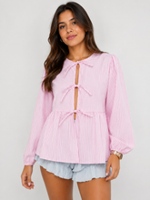Load image into Gallery viewer, Sara Marie Long Sleeve Blouse