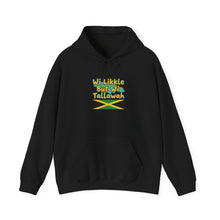 Load image into Gallery viewer, Jamaica Pride Hoodie – "Wi Likkle But Wi Tallawah" Flag Sweatshirt