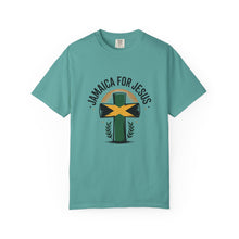 Load image into Gallery viewer, Jamaica For Jesus-Unisex Garment-Dyed T-shirt