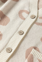 Load image into Gallery viewer, Leopard V Neck Button Down Cardigan