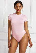 Load image into Gallery viewer, Round Neck Short Sleeve Bodysuit