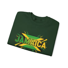 Load image into Gallery viewer, Jamaica Flag Graphic Sweatshirt — Retro Reggae Island Pride Crewneck