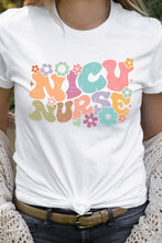 Load image into Gallery viewer, NICU Nurse Neonatal Hospital Graphic Tee