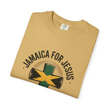 Load image into Gallery viewer, Jamaica For Jesus-Unisex Garment-Dyed T-shirt