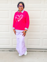 Load image into Gallery viewer, Stethoscope Heart Nurse Sweater