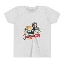 Load image into Gallery viewer, Youth Tee - "Mi Mada a Jamaican" Kids T‑Shirt