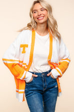 Load image into Gallery viewer, CASSIE V Neck Letter Patch Cardigan