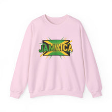 Load image into Gallery viewer, Jamaica Flag Graphic Sweatshirt — Retro Reggae Island Pride Crewneck
