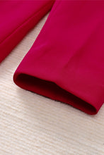 Load image into Gallery viewer, Double-Breasted Scalloped Shawl Collar Blazer