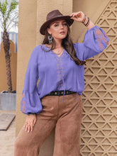 Load image into Gallery viewer, Cristina Boho Embroidered Long Sleeve Blouse