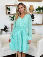 Load image into Gallery viewer, Layla V-Neck Long Sleeve Dress