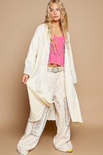 Load image into Gallery viewer, Francis Lace Trim Longline Cardigan
