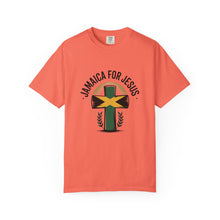 Load image into Gallery viewer, Jamaica For Jesus-Unisex Garment-Dyed T-shirt