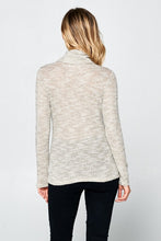 Load image into Gallery viewer, LONG SLEEVE KNIT TURTLENECK TOP