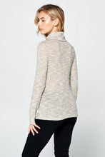 Load image into Gallery viewer, LONG SLEEVE KNIT TURTLENECK TOP