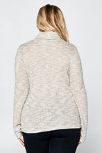 Load image into Gallery viewer, LONG SLEEVE KNIT TURTLENECK TOP