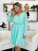 Load image into Gallery viewer, Layla V-Neck Long Sleeve Dress