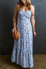Load image into Gallery viewer, Sophia Ruffle Hem Printed Cami Dress