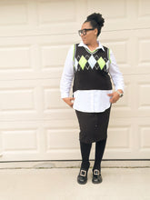 Load image into Gallery viewer, Fearless V-Neck Sweater Vest