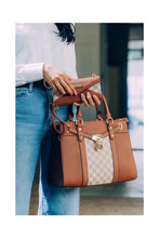 Load image into Gallery viewer, Circular Print Satchel Bag