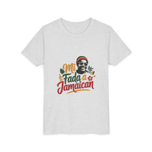 Load image into Gallery viewer, Youth Tee - "Mi Mada a Jamaican" Kids T‑Shirt