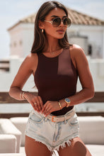 Load image into Gallery viewer, Round Neck Sleeveless Bodysuit