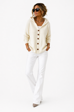 Load image into Gallery viewer, Button Up Long Sleeve Cardigan Plus Size