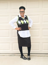 Load image into Gallery viewer, No More Fear V-Neck Sweater Vest