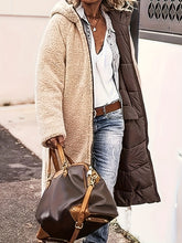 Load image into Gallery viewer, Love Conquers All Sherpa Hooded Coat