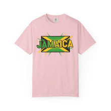 Load image into Gallery viewer, Jamaica Graphic T-Shirt — Bold Reggae Flag Design