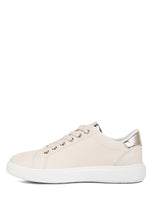 Load image into Gallery viewer, Claude Faux Leather Back Panel Detail Sneakers