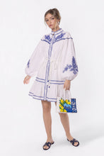 Load image into Gallery viewer, Allison Dress (White Blue)