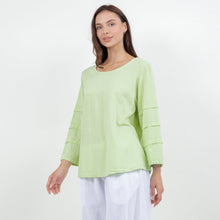 Load image into Gallery viewer, Women's Cotton Gauze Sabrina Top