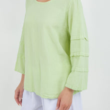 Load image into Gallery viewer, Women's Cotton Gauze Sabrina Top