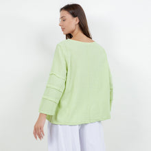 Load image into Gallery viewer, Women's Cotton Gauze Sabrina Top
