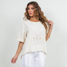 Load image into Gallery viewer, Women's 100% Cotton Gauze Kira Top