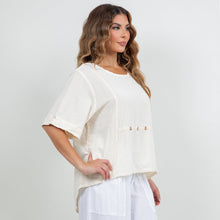 Load image into Gallery viewer, Women's 100% Cotton Gauze Kira Top