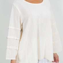 Load image into Gallery viewer, Women's Cotton Gauze Sabrina Top