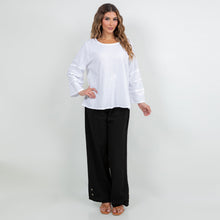Load image into Gallery viewer, Women's Cotton Gauze Sabrina Top