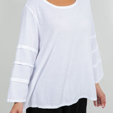 Load image into Gallery viewer, Women's Cotton Gauze Sabrina Top