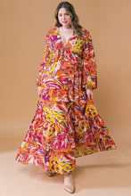 Load image into Gallery viewer, Nikki Printed Woven Maxi Dress