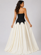 Load image into Gallery viewer, Taylor Two Tone Tube Maxi Dress
